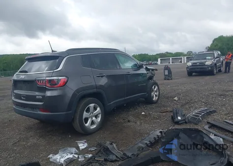 2019 Jeep Compass Latitude 4X4 из США, поврежденный, VIN 3C4NJDBB3KT741841